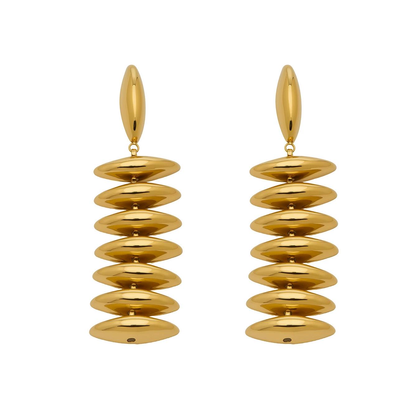 

Pendientes largos de acero inoxidable con cuentas estilo europeo ins, joyería de moda para mujer