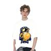 Men Loose T-Shirt Casual Cotton T Shirt Astronaut Breathable Tops Hippie Clothes Streetwear Harajuku Short Sleeve Tees 2024 New