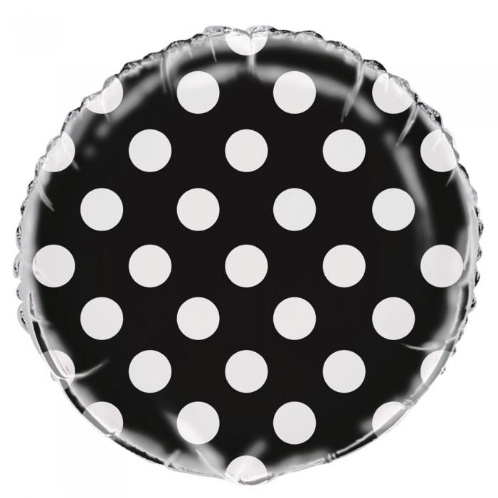 Unique Party Helium Polka Dot Foil Balloon