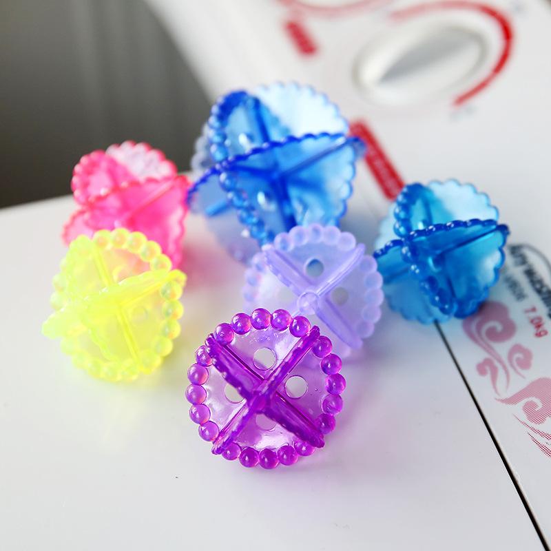 3Pcs Colorful Magic Decontamination Laundry Ball, Cleaning Crystal Laundry Ball, Washing Machine Underwear Washing Ball