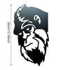 Peek-a-Boo Sasquatch Silhouette Sign Metal Garden Art Sign Weatherproof Coated Animal Sign Outdoor Decor for Trees Fences Lawns Patios