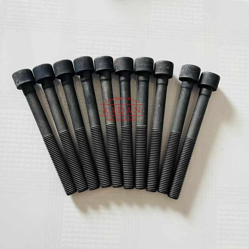 10 pcs/lot Cylinder Head Bolt For FAW V80 T80 1.5