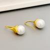 Manufacturer Supply Fashion Niche Design Ear Hook Women'S Simple Pearl Temperament Premium Earrings Spot