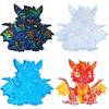 Silicone Mold Dragon Shaped Wall Decorations Molds Perfect for Dragon Enthusiasts