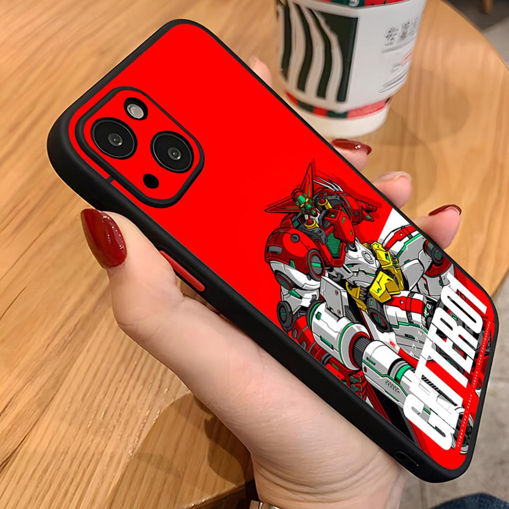 Getter Robo Phone Case For IPhone 17 16 15 Pro Max 14 Pro 1613 11 12 Mini Xs Xr Plus Se Matte Back Cover