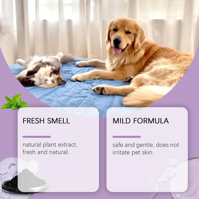 Dog and Cat Deodorizing Spray Natural Plant Extract Safe Freshener for Indoor Use and Pet Supplies