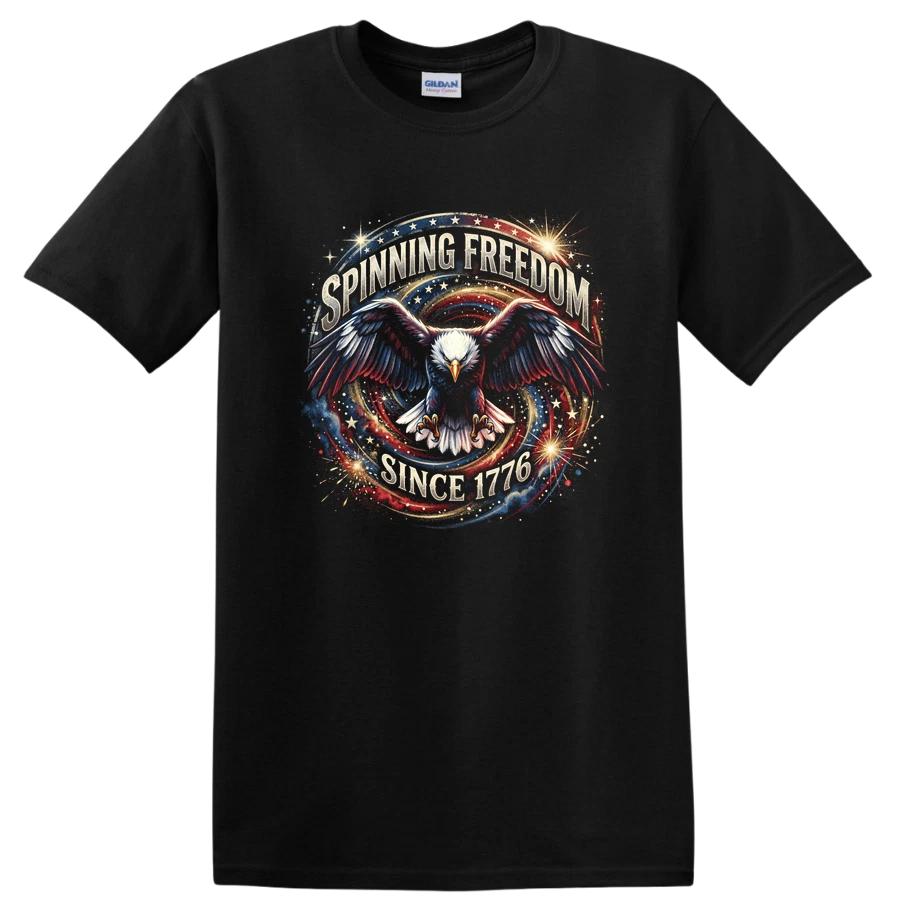 Spinning Freedom Eagle T Shirt USA 250 Anniversary Vintage Tee Since 1776 XXXXL