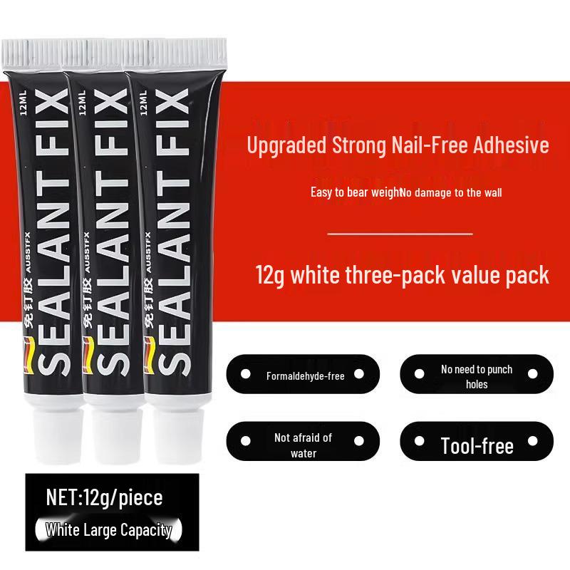 

Клей высокой вязкости без гвоздей для стен, металла, зеркал, плитки, плинтусов и ванных комнат