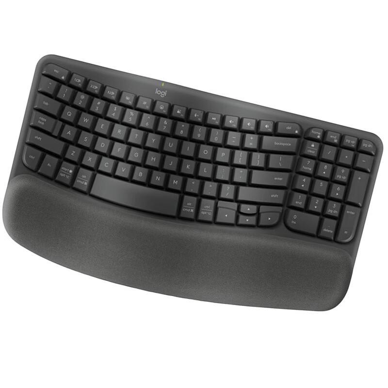 

Logitech Wave Keys Ergonomic Wireless Keyboard