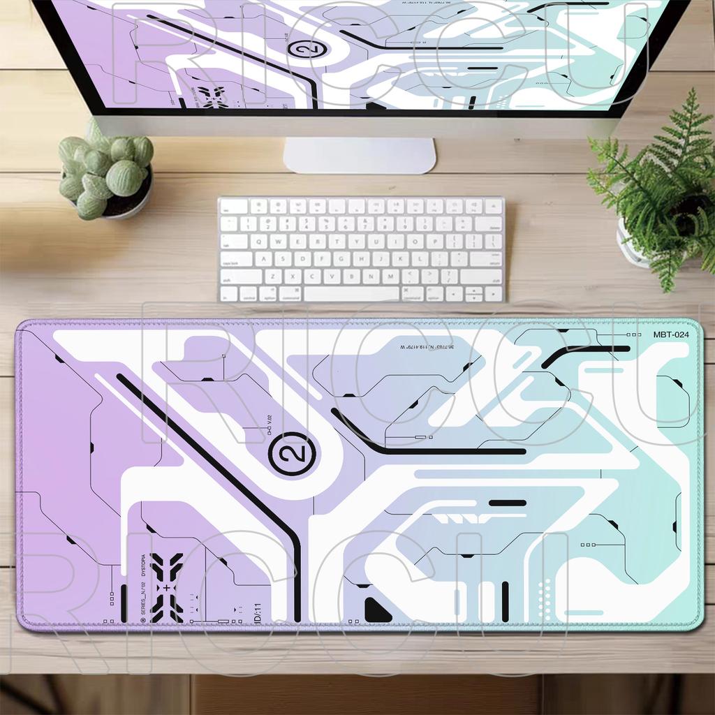 XXL HD sci-fi style Computer Mouse Pad Rug Gaming PC Accessories Large MausePad office protective pads Desk mat Keyboard carpet