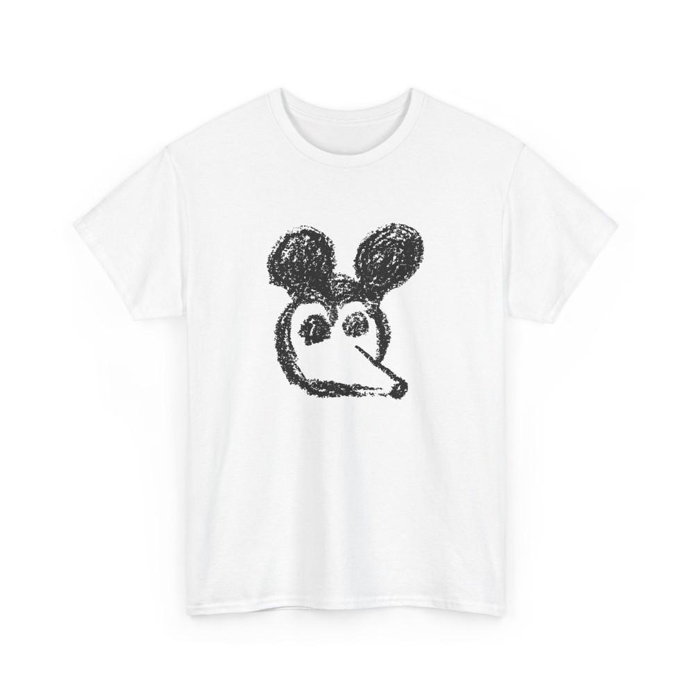 

Vintage Cartoon Mouse Tee; Classic Character Art; Retro Illustration Unisex T-Shirt XXXXL