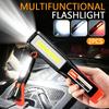 Výkonné COB LED pracovné svetlo Auto garážová mechanická lampa USB nabíjateľná baterka Magnetická baterka núdzové svetlo