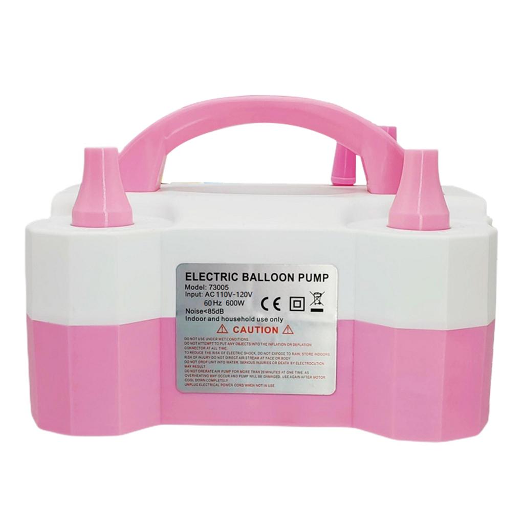 Gonfleur Ballon électrique Portable Double Buse - Pompe Soufflante Pour Déco