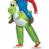 Disguise Super Mario Bros. Cosplay Costume, Mario & Yoshi, Adult Standard Size (Approx. 168-183cm)