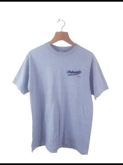 

Orlando Florida USA Mens Grey Cotton Basic T shirt Size M S