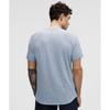 Lululemon License To Train Short Sleeve Shirt Heathered Washed Denim