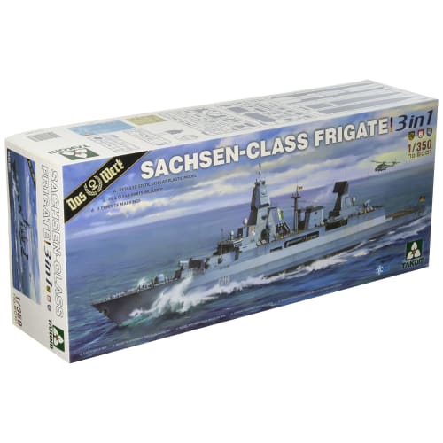 

TAKOM 1/350 Фрегат класса «Саксония» ВМС Германии 3-в-1 Пластиковая модель TKO6001