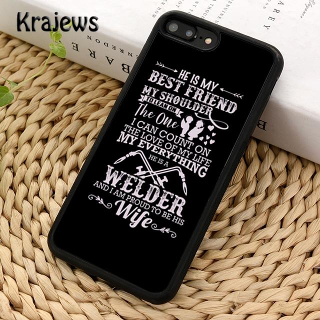 

Krajews Welder Welding Operator Evolution Phone Case For iPhone 17 Air 16 15 14 plus 11 12 13 pro max coque Fundas iPhone 13