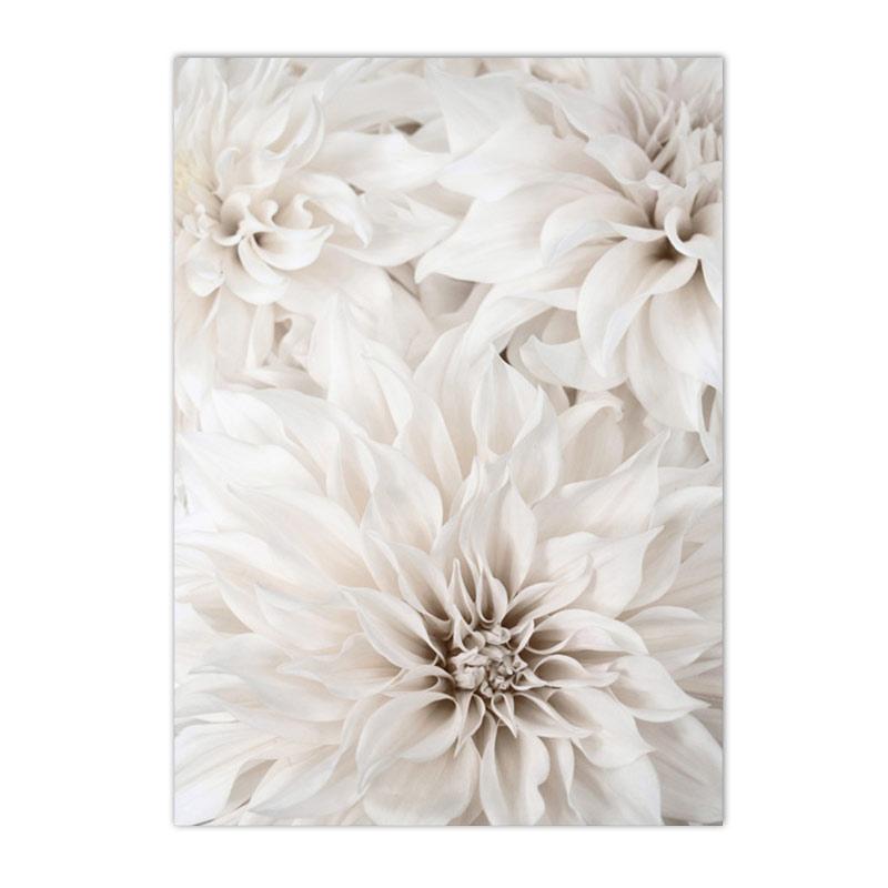 Béžový Bunny Tail Grass Nástěnné plakáty Přírodní pampy Reed Obraz na plátně Květinový umělecký plakát Malba Severské nástěnné obrazy Home Decor