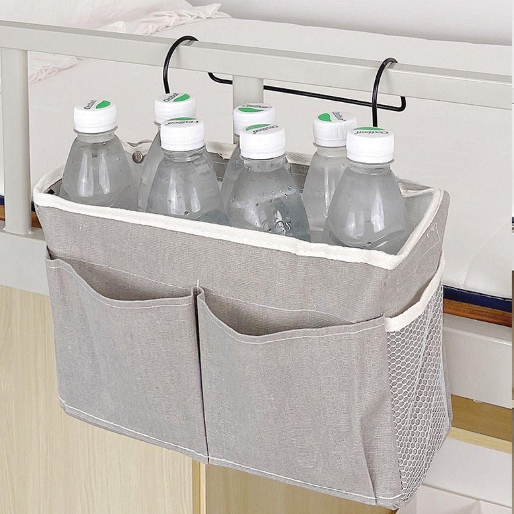 Crib Organizer Bedside Storage Bag Bed Holder Hanging Basket Convenient Sofa Side Bag  Bedroom