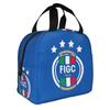 Soccer Italia Figc Insulated Lunch Bag for Camping Travel Italyan Football Lover Waterproof Thermal Cooler Bento Box Women Men