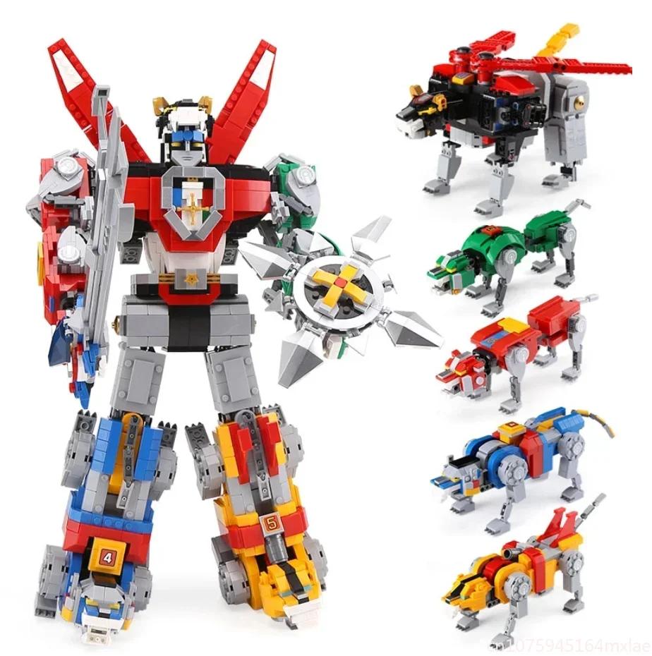 2334Pcs Ideas Voltron Defender of The Universe Model Education Model Building Block Christmas Gifts For Children