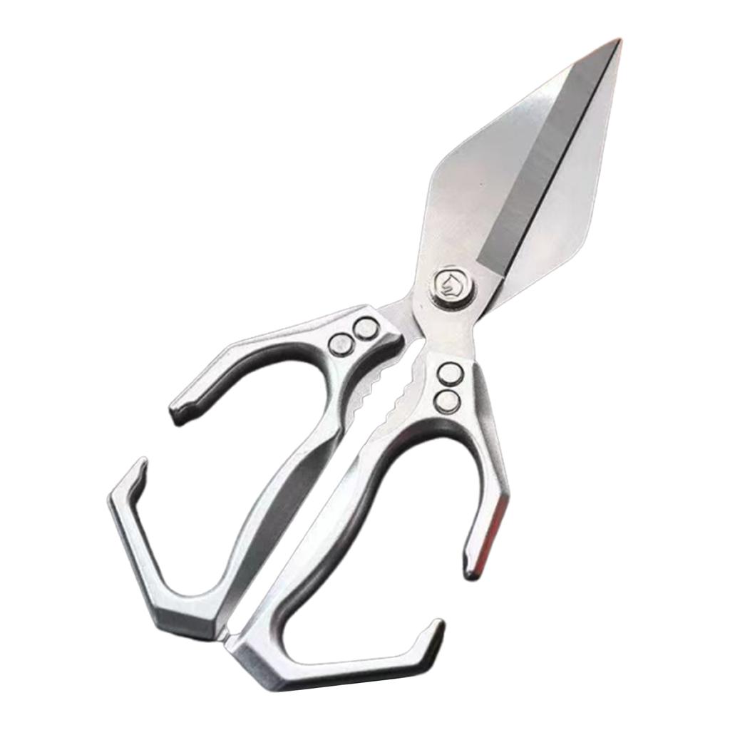 Stainless Steel Kitchen Shear Comfortable Grip Multifunctional Heavy-Duty Kitchen Shears Heavy Duty Poultry Shears for Chicken