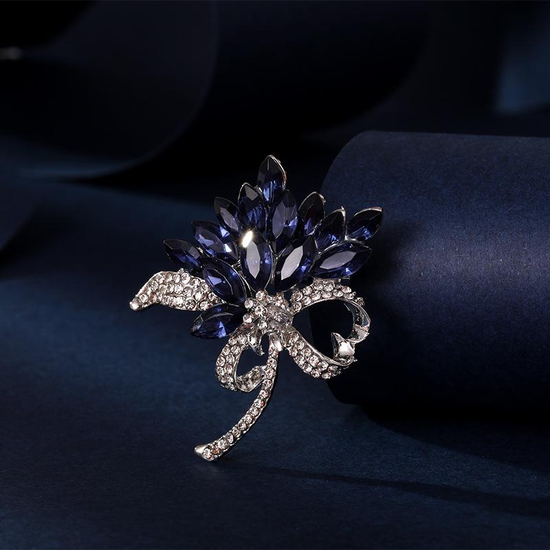 Pearl Metal Brooch Premium Accessories Yiwu Trinkets Suit High-end Corsage Exquisite Versatile Pin