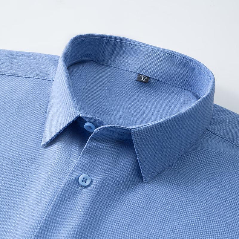 Dibenze Men's Plus Size Lightweight Pure Cotton Short Sleeve Shirt