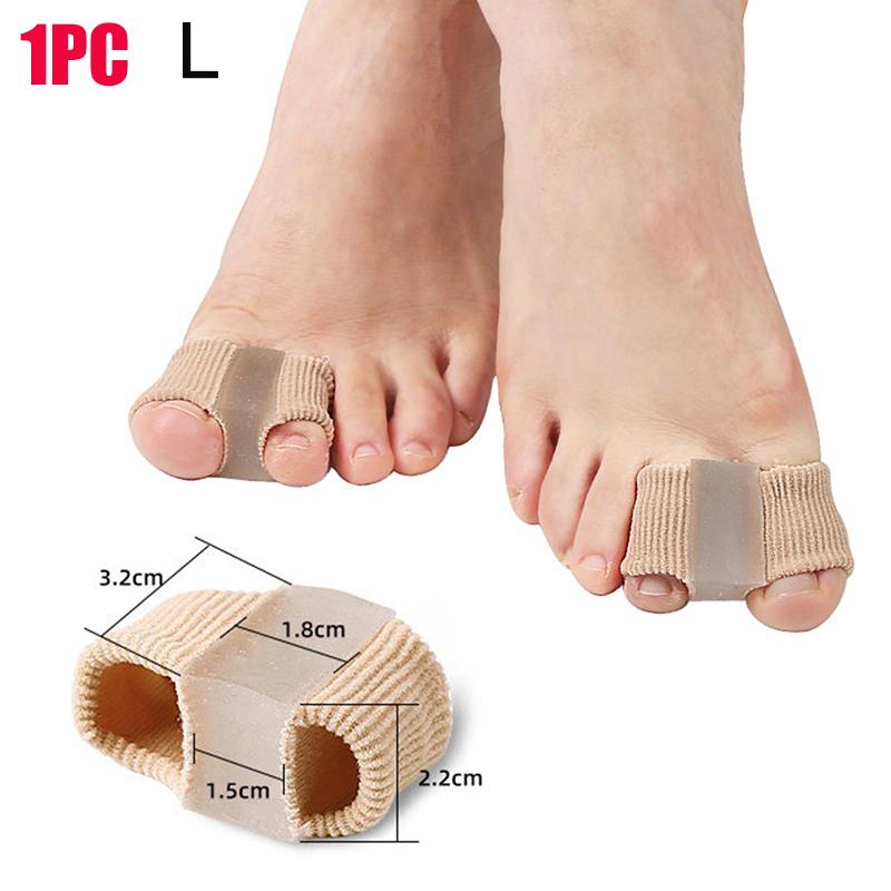 Zehenspreizer Silikon Zehenspreizer Separator Hühnerauge Hallux Valgus Orthopädische Abstandshalter Hühnerauge Überlappend Hammerzehe Zehenkorrektor