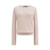 NVG·YOUNG Women's Premium Wool-Cashmere Blend Crewneck Sweater