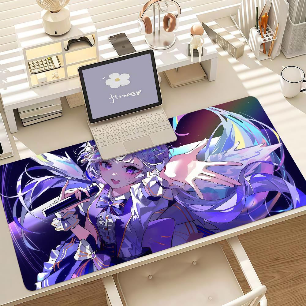 Ayatsuno Yuni Anime Gaming Mouse Pad Antislip Rubber Base Large Pc Keyboard Laptop Desk Mat For Office Student Home