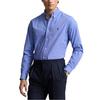 Polo Ralph Lauren Ss22 Pony Embroidered Single-Breasted Long Sleeve Shirt Men Shirts Harbor-Island-Blue 710722307-007
