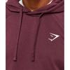 Gymshark Crest Hoodie Gs Impact Burgundy A2a4g Rcf3
