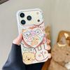 Graffiti Animal Head Magnetic Stand iPhone Case for 17, 16 Pro Max, 15 Pro