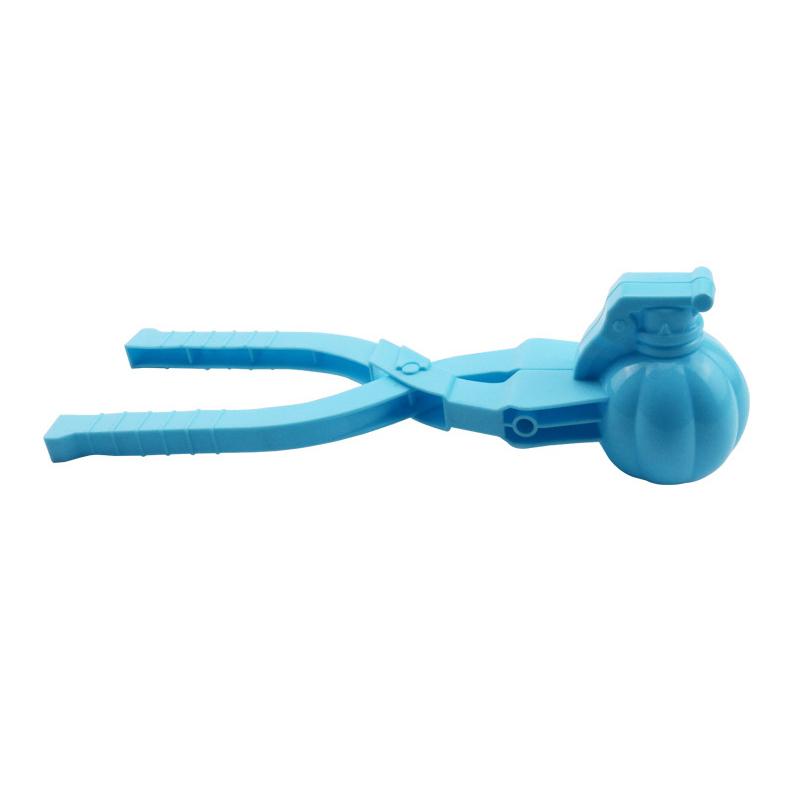 1 pinza para hacer bolas de nieve con forma de dinosaurio, muñeco de nieve, pato, pinza para hacer bolas de nieve, molde divertido para exteriores e invierno para niños, juguete deportivo para peleas de bolas de nieve