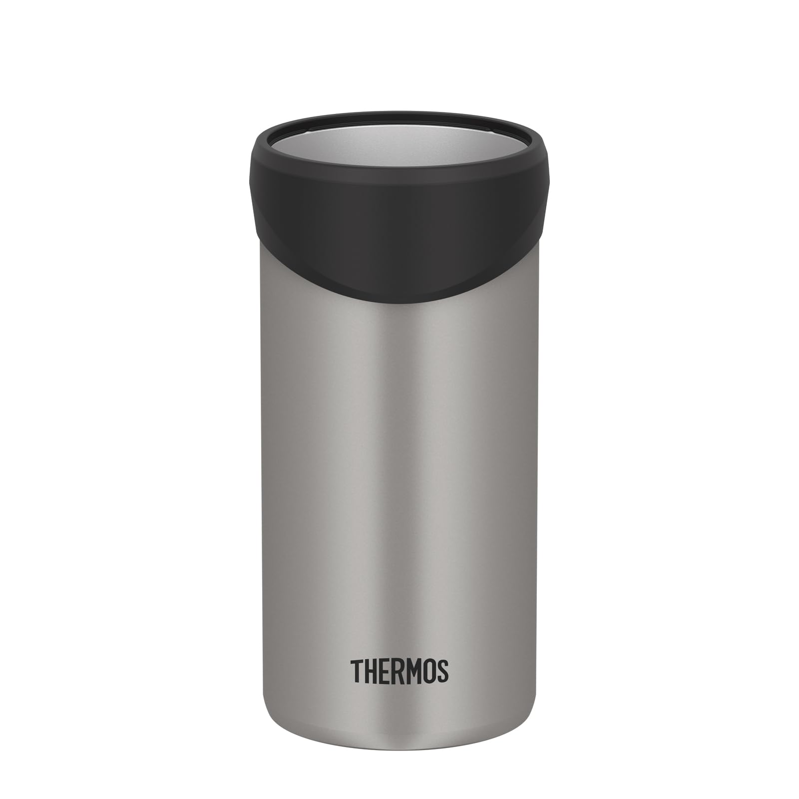 Thermos Insulated Can Holder for 500ml SL Cans, 2-Way Type, Silver, JDU-501