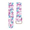 20mm 22mm Silicone Strap For Samsung Galaxy Watch Gear S3 Active 2 Graffiti Style Strap For Garmin Watch Moto 360 HuaMi Amazfit Bip Huawei Watch Band
