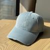 Spring and summer new style, fresh and simple embroidered soft-top baseball cap, fashionable and versatile hat that makes the face look smaller,