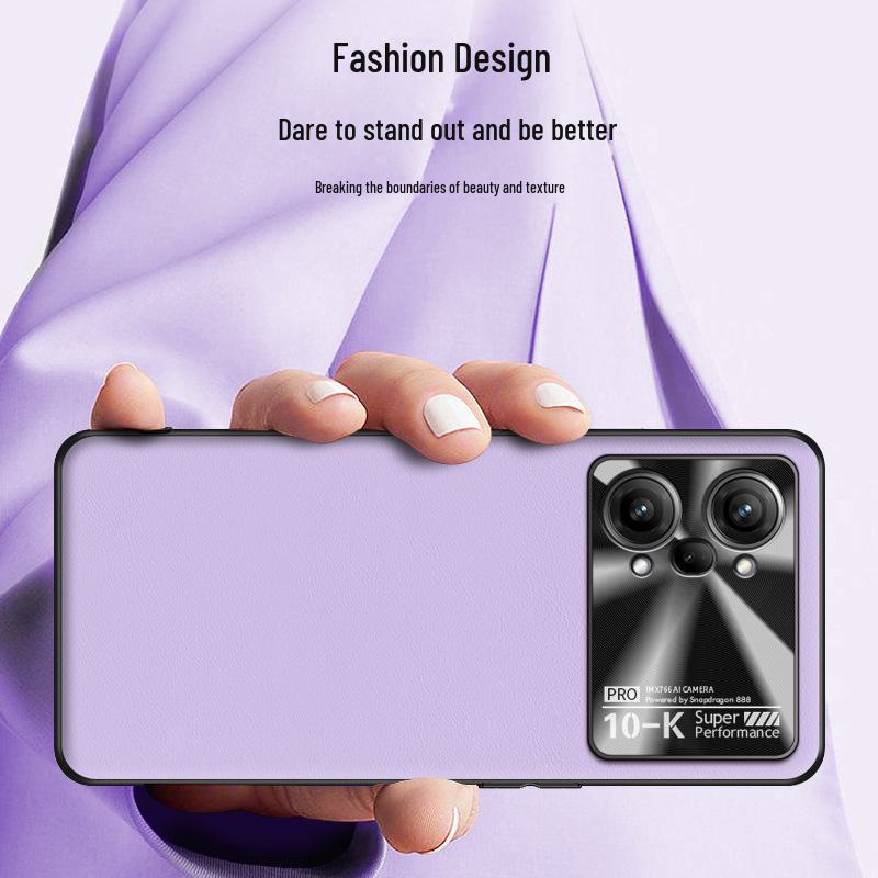 Oppo K10 Pro Liquid Leather Case: Anti-fall, Anti-fouling Protective Cover, One Piece Ship Ready.