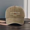 Fashion Printed Baseball Cap Vintage Dad Hat Featuring German Geometric Patterns Perfect for Outdoor Leisure