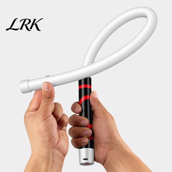 High Medium Low Brightness Light Flexible LED Work Light, 22 Inch Bendable Gooseneck for Car Workshop Portable Lighting Repair, Rechargeable Underhood
