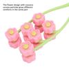 Face Roller Multiple Rollers Concave Convex Particles Comfortable Handle Multiple Rollers V Shaped Face Massager