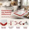 Silicone Silicone Baking Mat Food Grade Heat-Resistance Bakeware Mat Big Square Heat Insulation Baking Bakeware Tray Mat