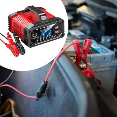 12V/24V Auto Automatisches Batterieladegerät EU 220V Stecker für Motorrad, Boot