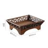 Chinese Style Solid Wood Fruit Bowl