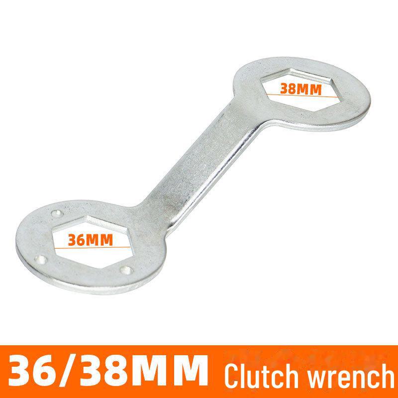 Automatic Washer Cleaning Tool: Three-Pronged Screwdriver & Wrench for Cylinder Screw Removal