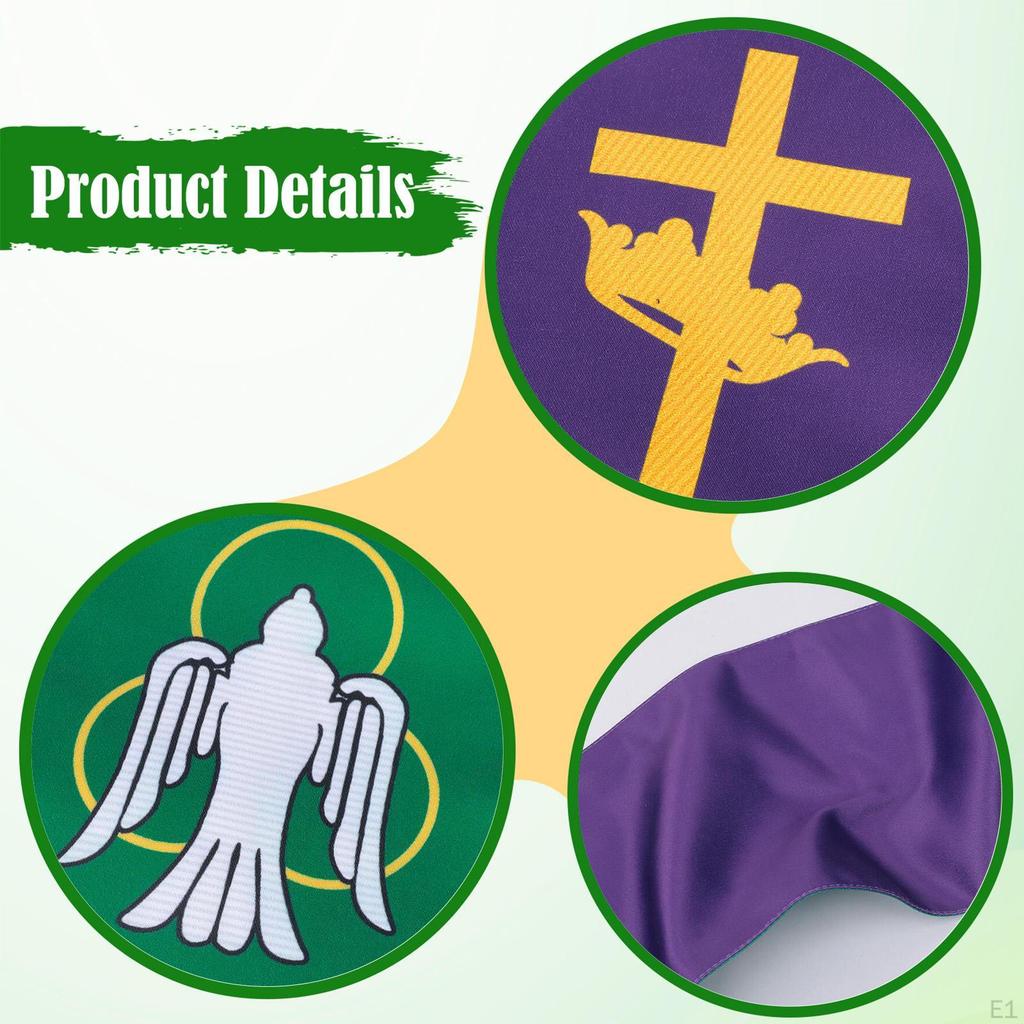 Clergy Mass Stole,Chapel Pastor Shawl for Minister Officiant Festival Graduation