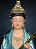 Buddha Statue of Bodhisattva Samantabha, Resin Crafts, Manjushri Bodhisattva Buddha Statue, Home Décor Statues