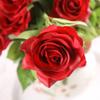 10Pcs Artificial Latex Roses Real Touch Flowers For Wedding Bridal Bouquet Home Decoration